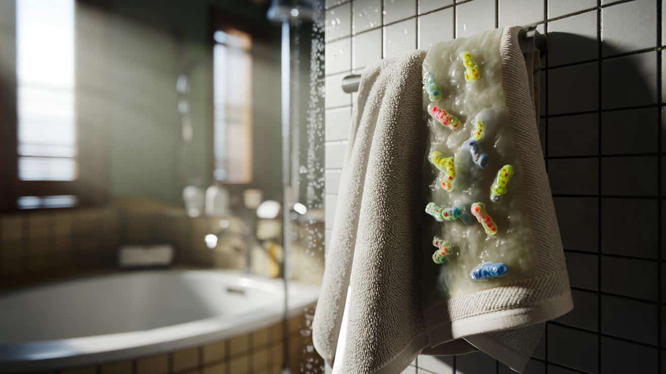 Po dwóch miesiącach ręcznik zamienia się w bakteryjną bombę. Naukowcy ostrzegają