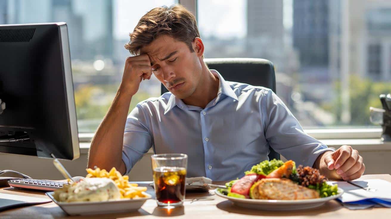 Po obiedzie nie możesz się skupić? Winne jest to, co zjadasz