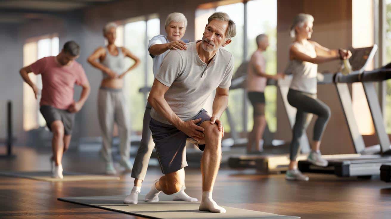 Po pięćdziesiątce lekarze zauważają że wielu ludzi zapomina o ćwiczeniach rozciągających