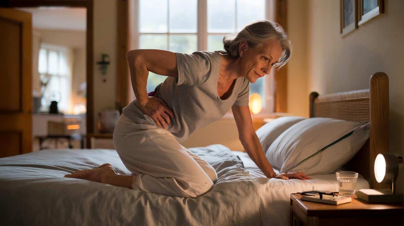 Po pięćdziesiątce warto zwrócić uwagę na sposób w jaki wstajemy z łóżka