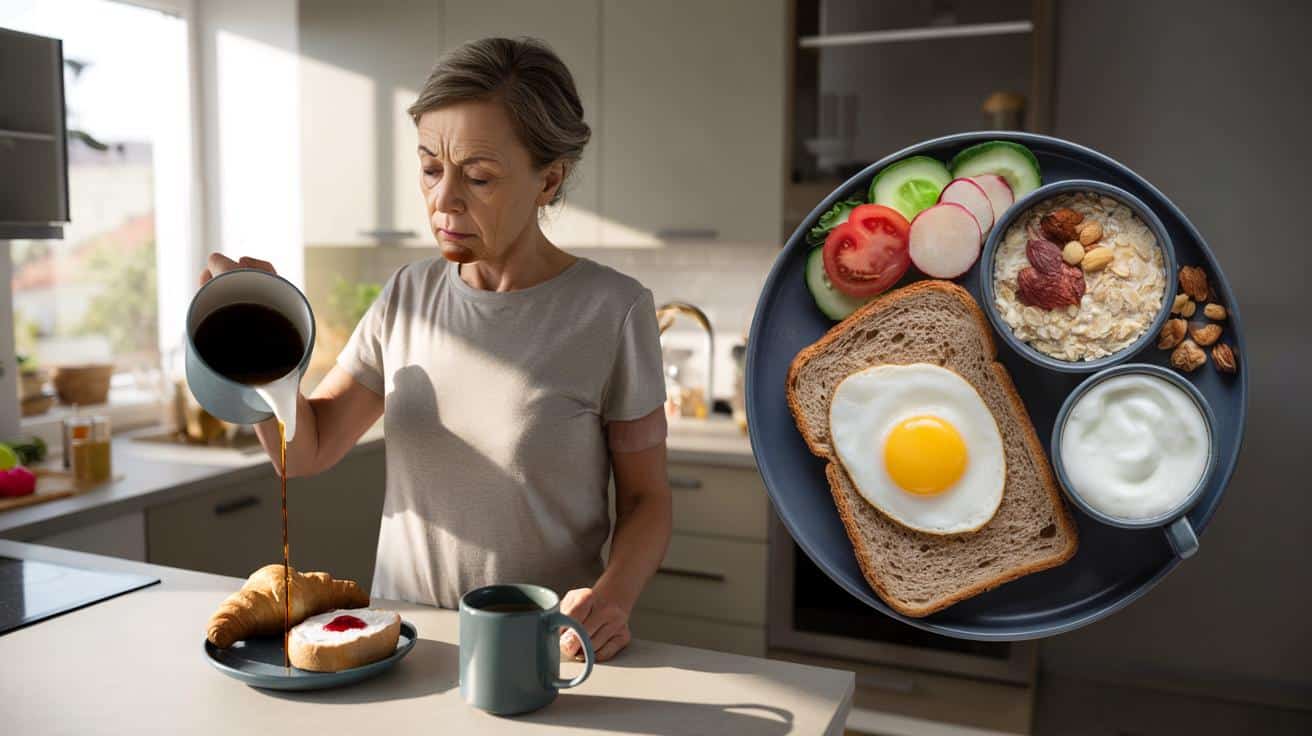 Po pięćdziesiątce wiele osób popełnia ten błąd przy śniadaniu i przez to cały dzień czują się zmęczone