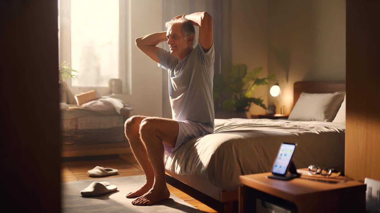 Po pięćdziesiątce wiele osób zapomina o znaczeniu rozciągania rano