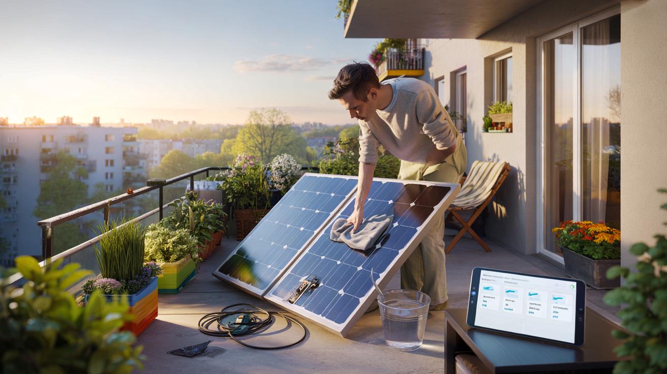 Po zmianie czasu balkonowa fotowoltaika rusza pełną parą: 5 kroków na start wiosną