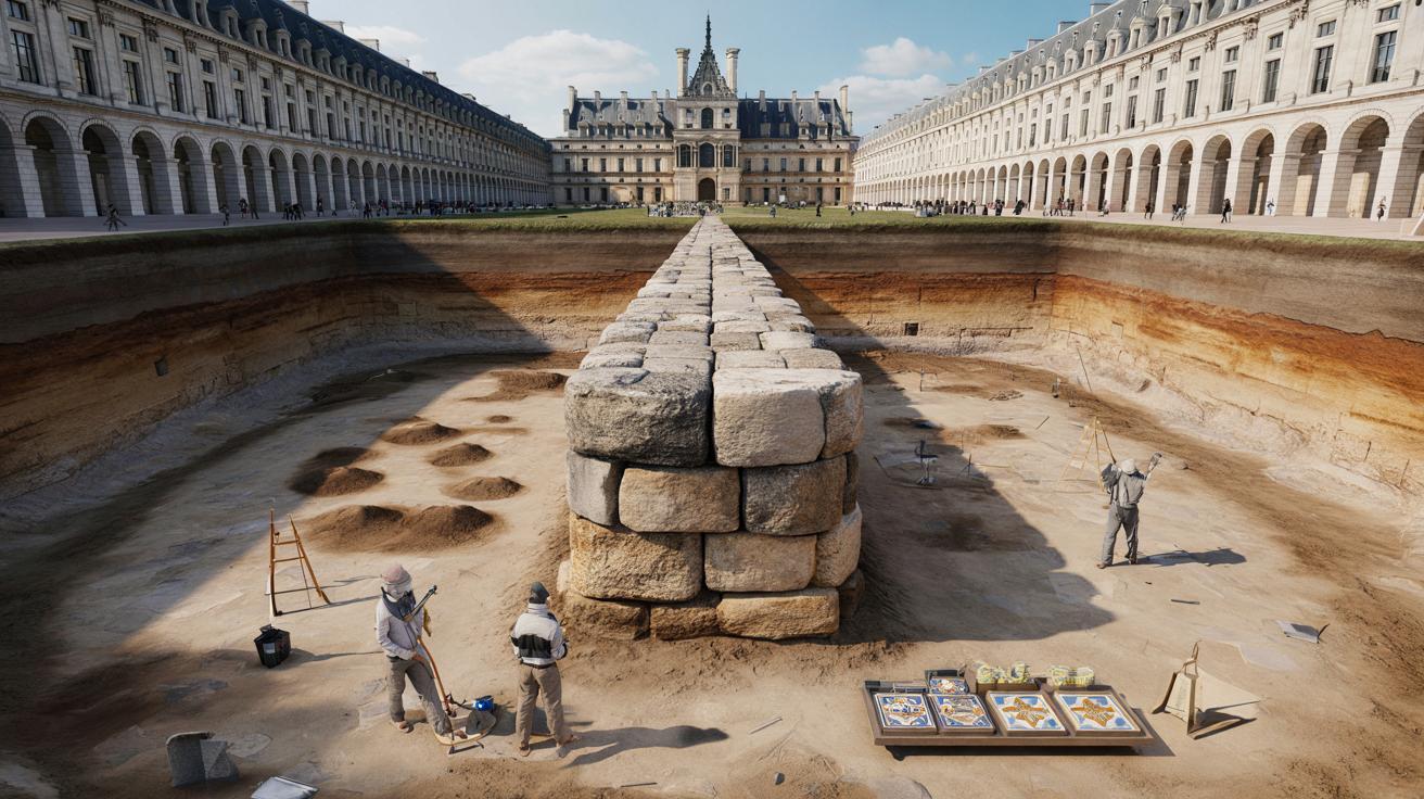 Pod gmachem sądu w Paryżu natrafiono na zaginione mury sprzed 2000 lat