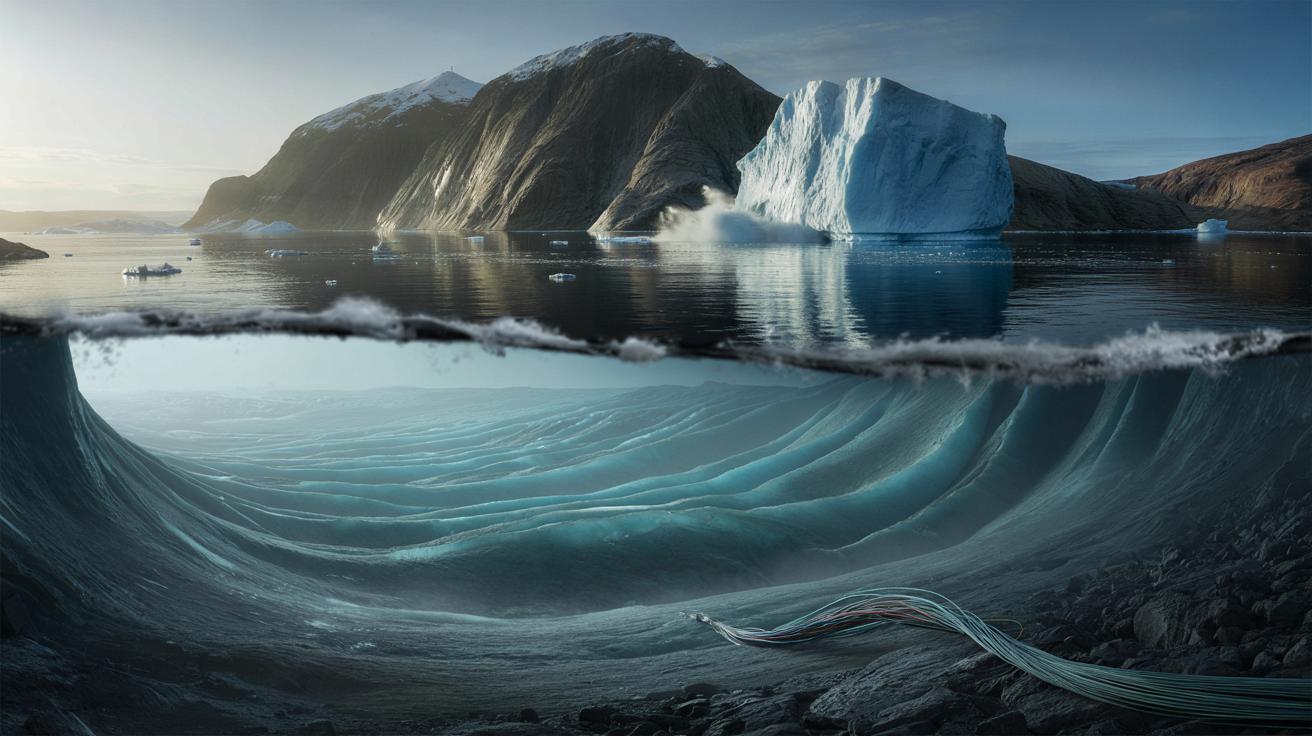 Pod lodem Grenlandii rosną „tsunami” wielkości wieżowców. Naukowcy alarmują