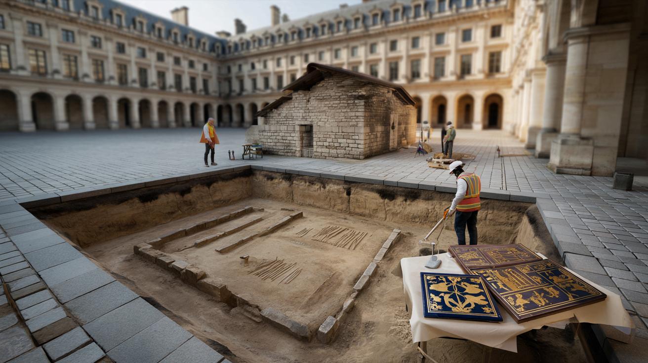 Pod paryskim sądem wyszła na jaw ukryta antyczna zabudowa