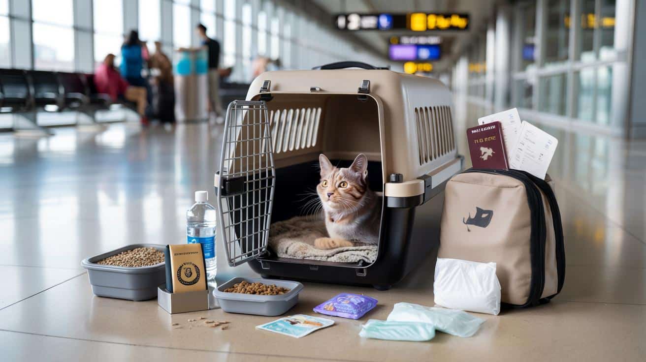 Podróż z kotem bez stresu: lista rzeczy, które naprawdę musisz spakować