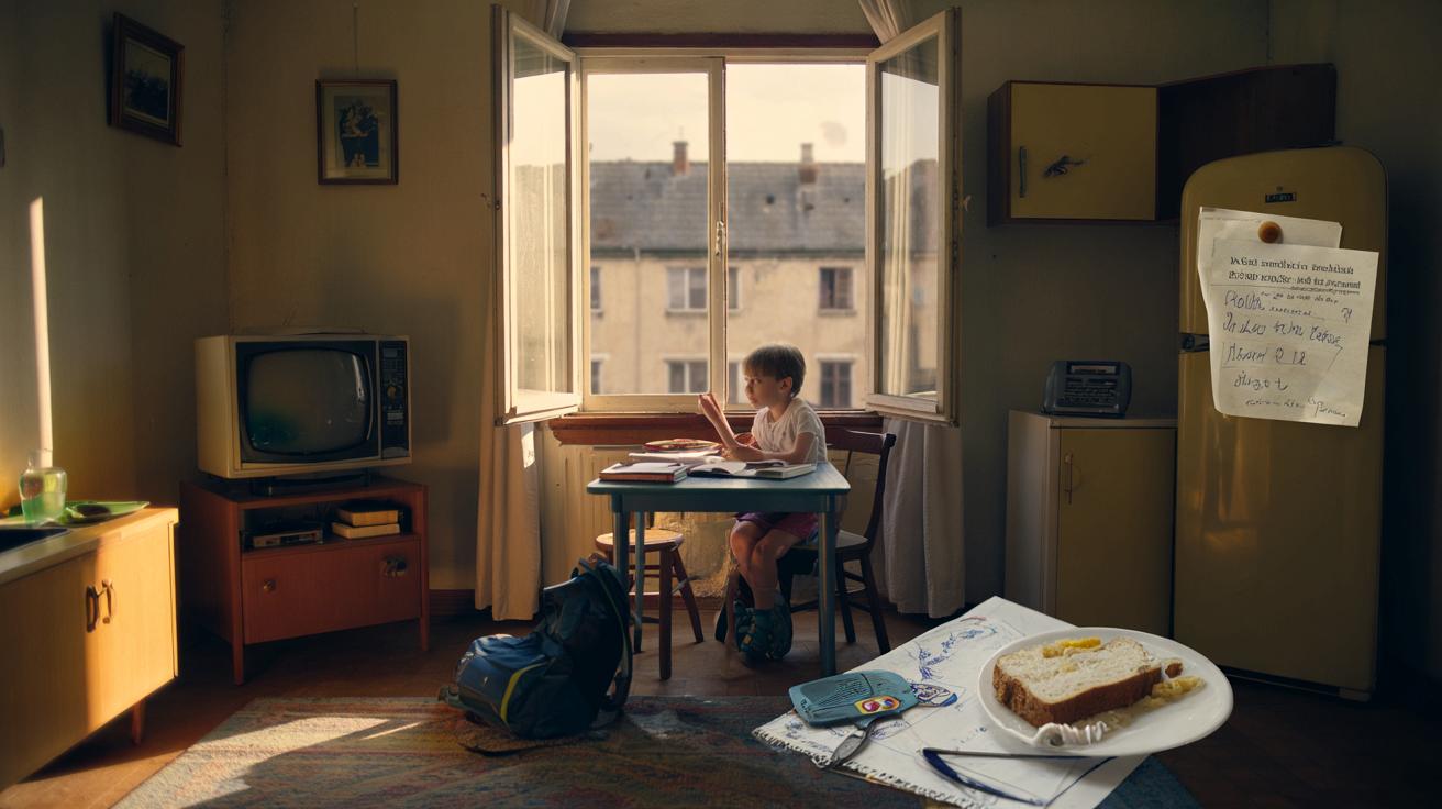 Pokolenie wychowane w pustym domu: jak samotne popołudnia hartowały psychikę