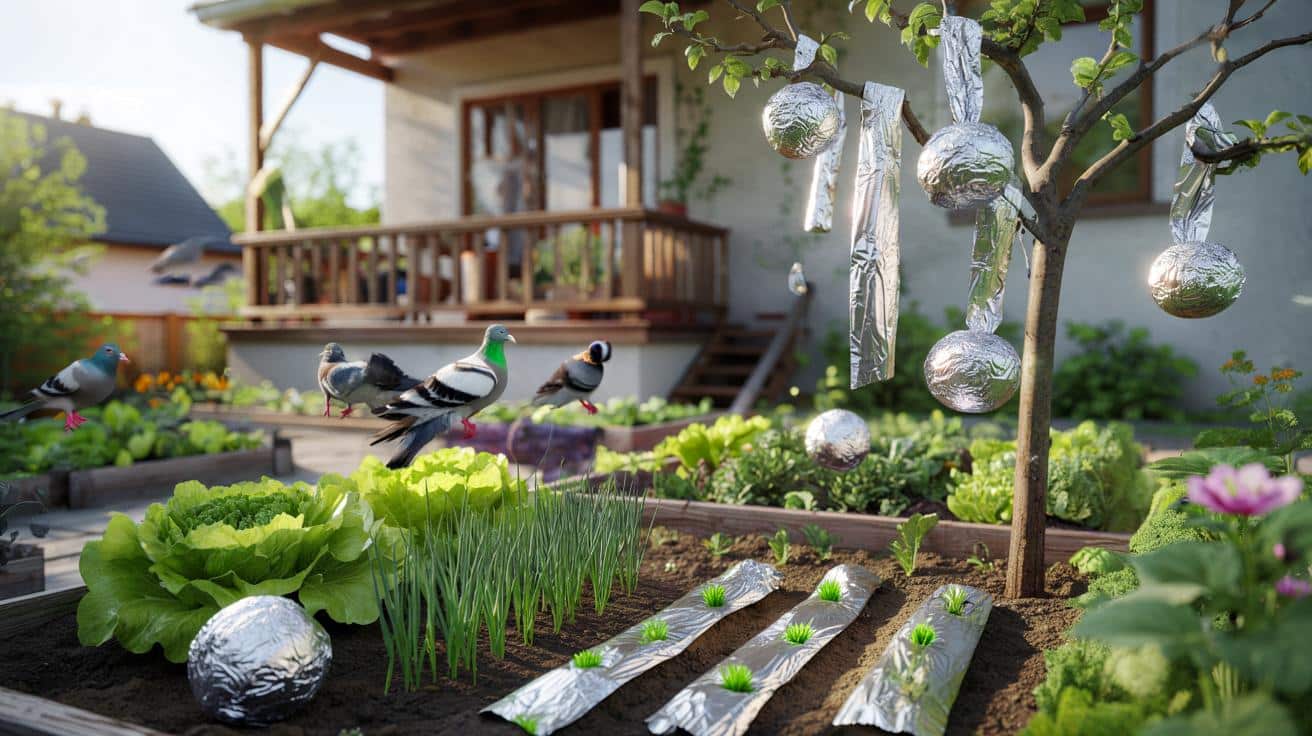 Połóż folię aluminiową w ogrodzie już dziś. Efekt zaskakuje