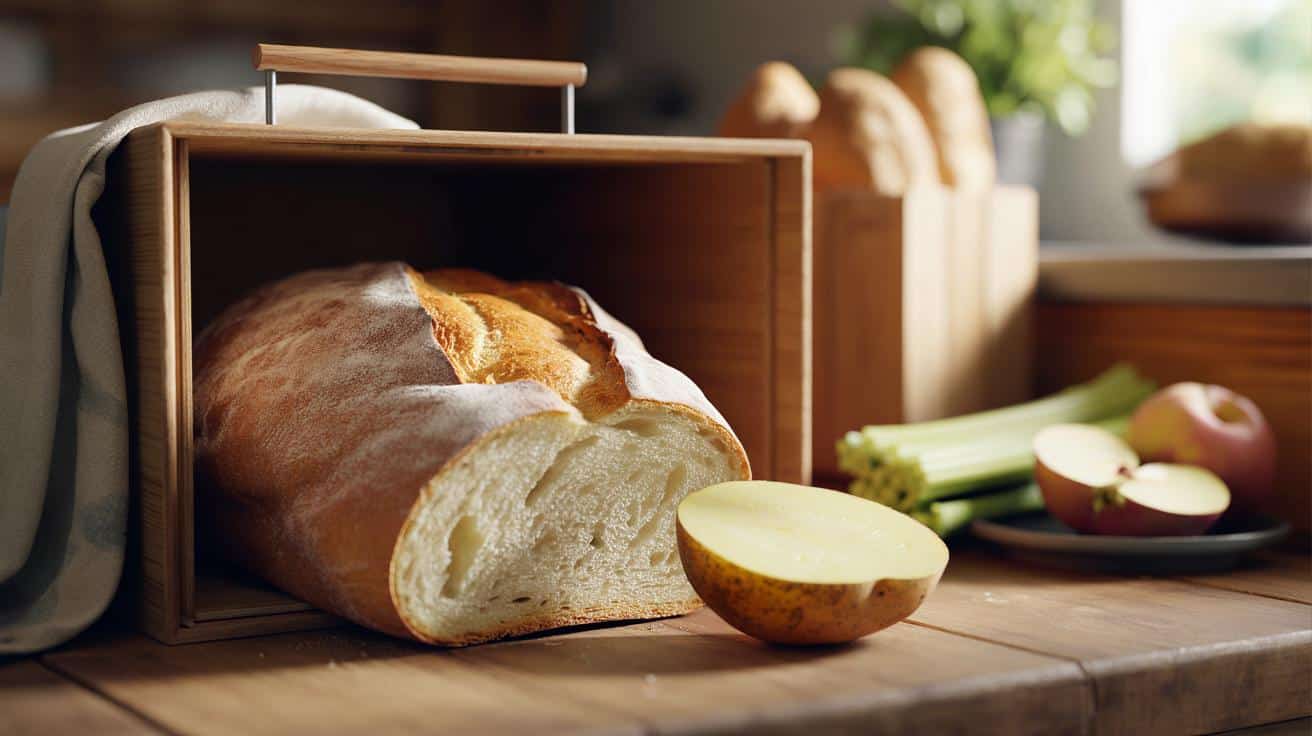 Połóż tę połówkę warzywa przy chlebie, a będzie miękki cały tydzień