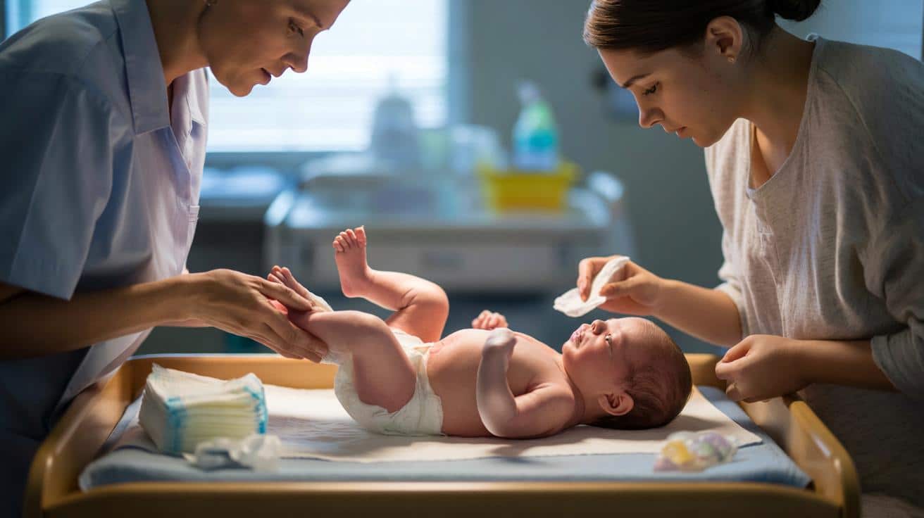 Położna: błąd który popełnia 90% rodziców przy pierwszym przewijaniu