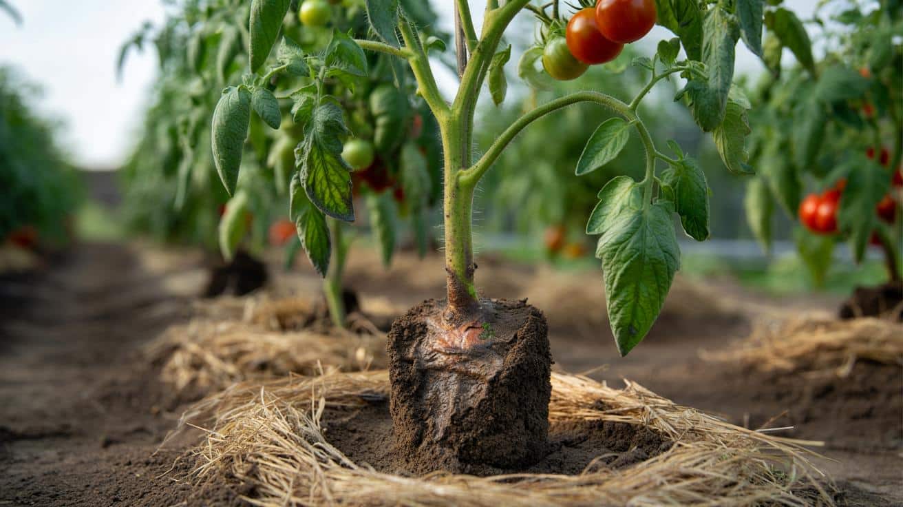 Pomidor gnije u nasady łodygi? Ten drobny błąd niszczy zbiory