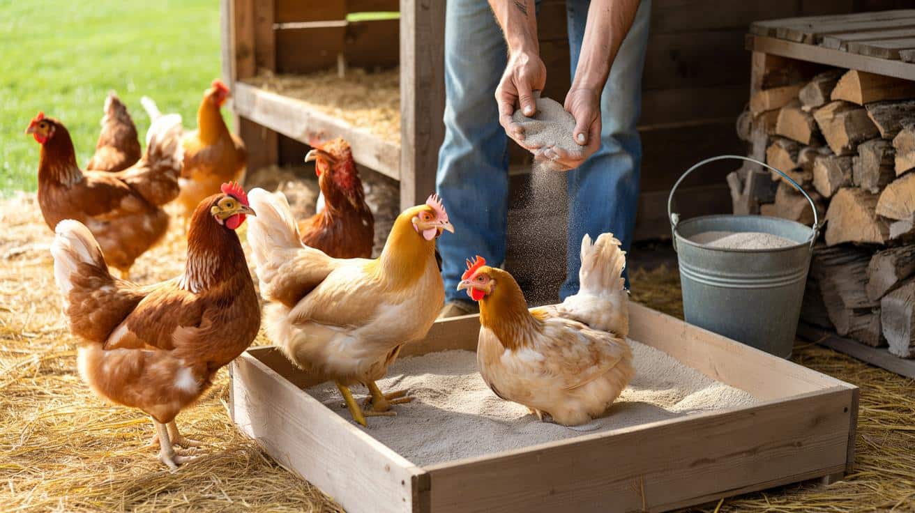 Popiół z kominka w kurniku: tani sposób na zdrowsze kury