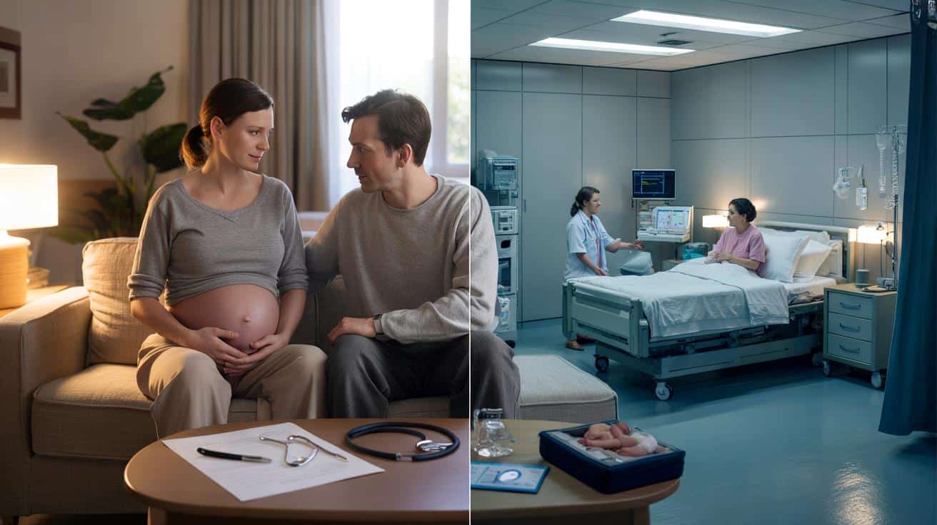 Poród w domu czy w szpitalu? Nowe badanie mocno zaskakuje rodziców