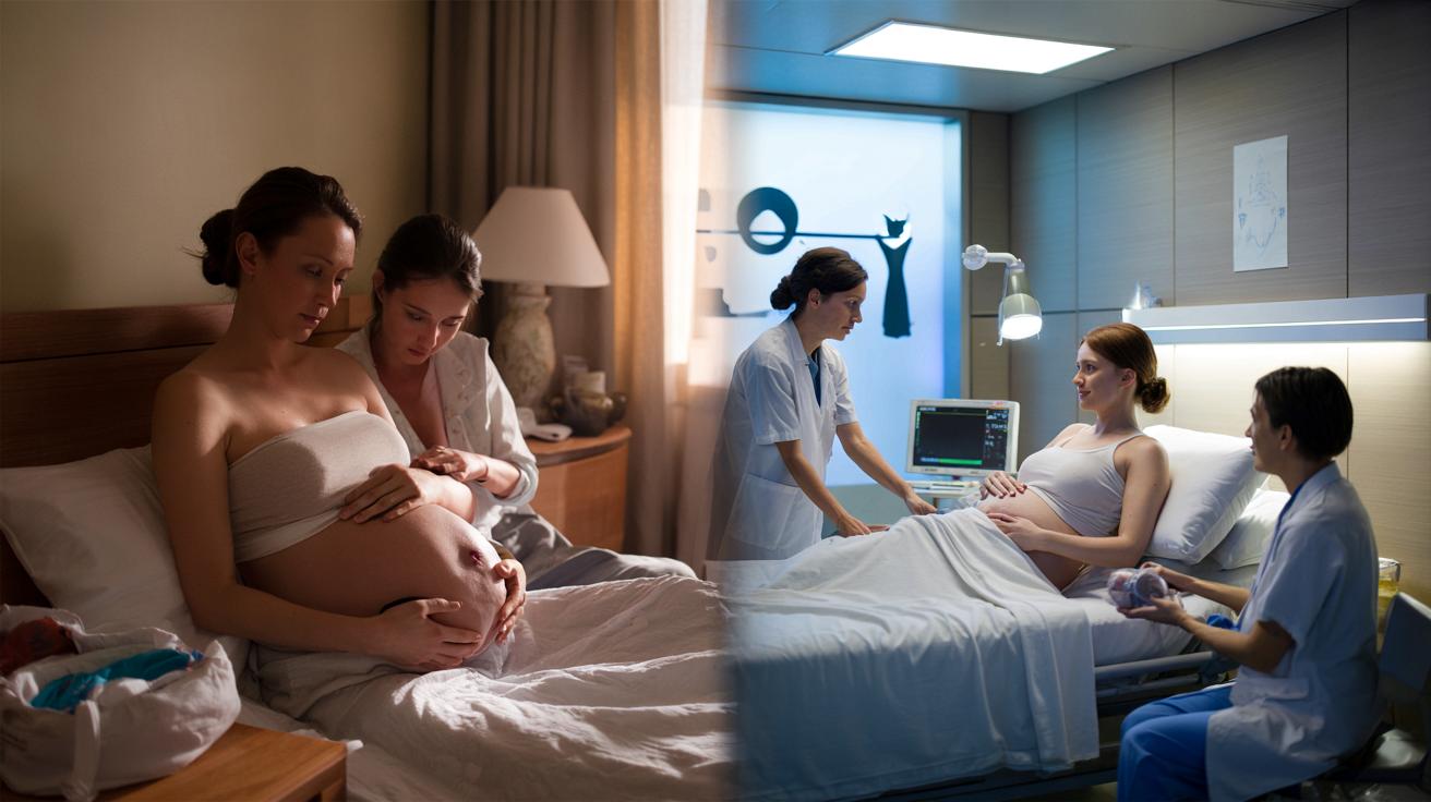 Poród w domu czy w szpitalu? Nowe dane mocno zaskakują