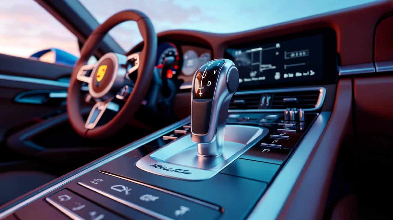 Porsche wymyśliło skrzynię idealną? Jeden lewarek, dwa tryby zmiany biegów