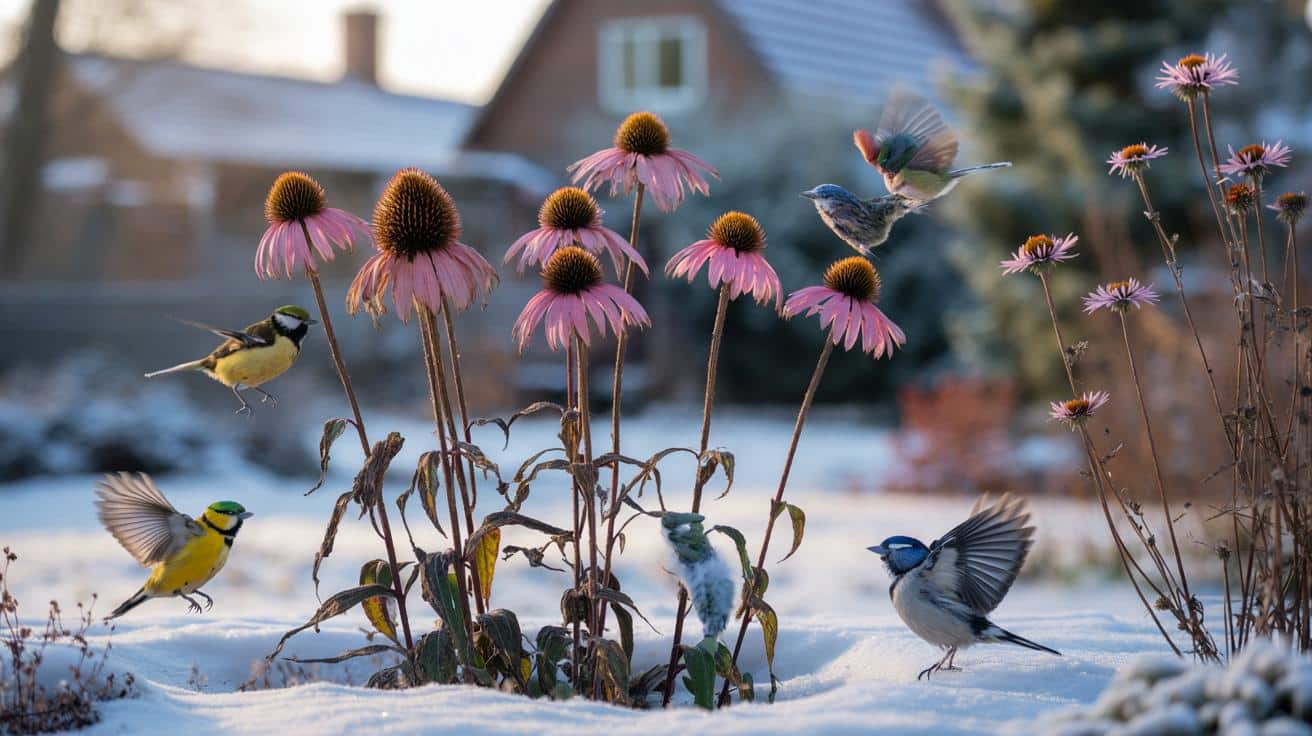 Posadź tę jedną bylinę wiosną, a sikory wrócą zimą stadami