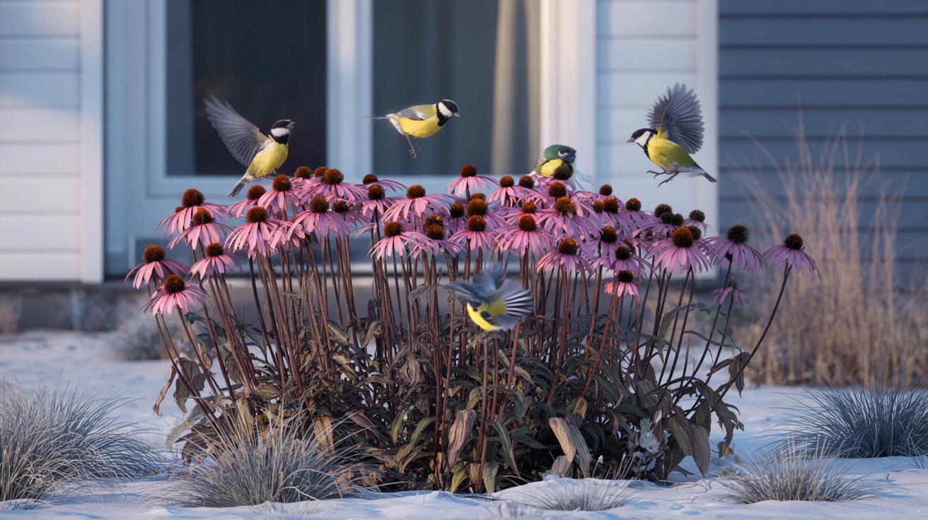 Posadź tę zapomnianą bylinę, a sikory wrócą zimą całymi stadami