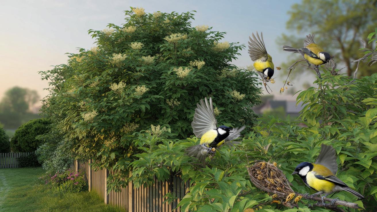 Posadź ten krzew, a sikory natychmiast pokochają twój ogród