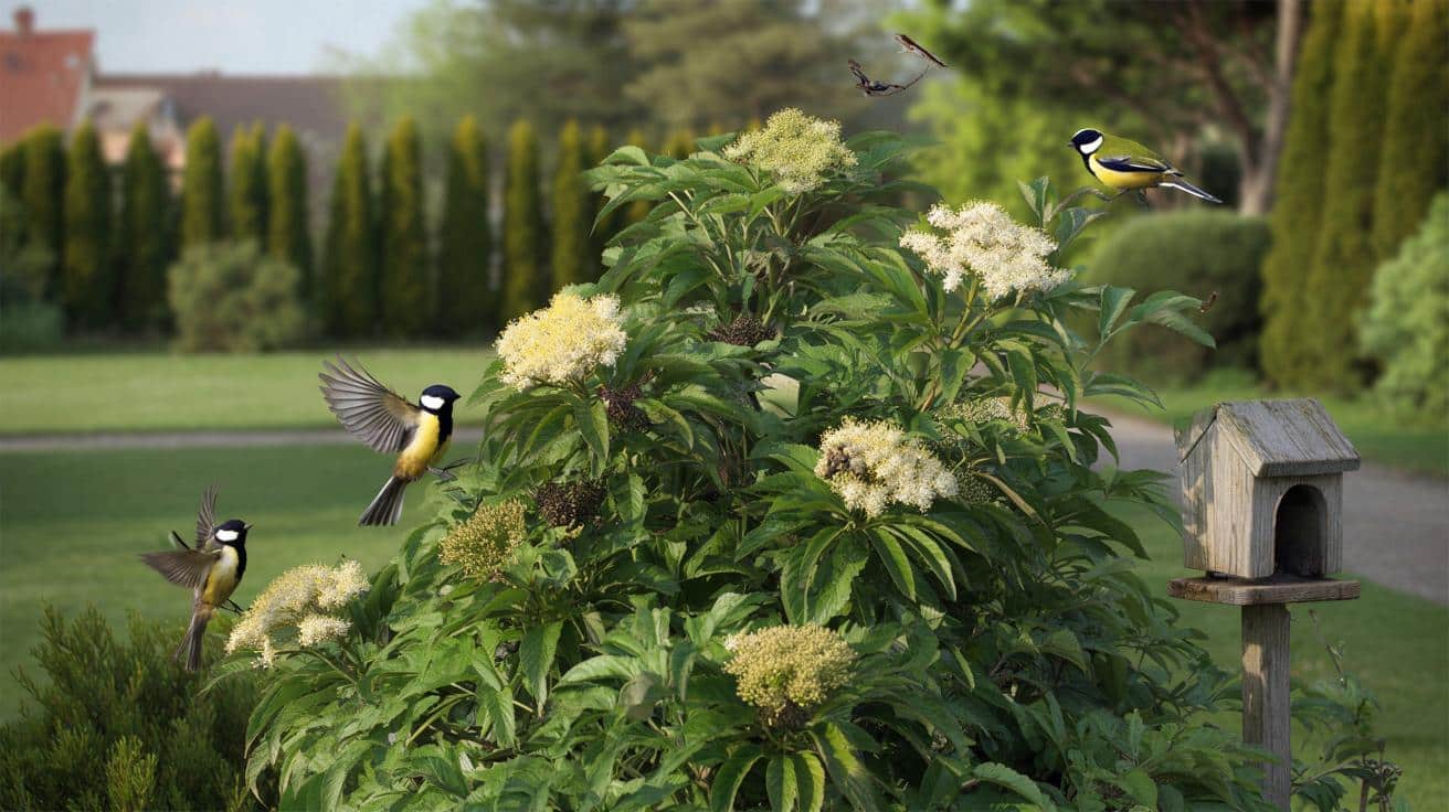 Posadź ten niedoceniany krzew, a sikory bogatki pokochają twój ogród