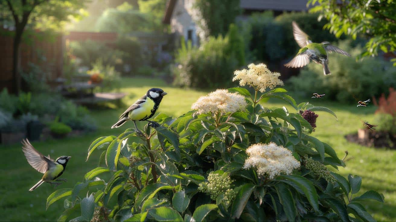Posadź ten niedoceniany krzew, a sikory bogatki zaczną szturmować ogród