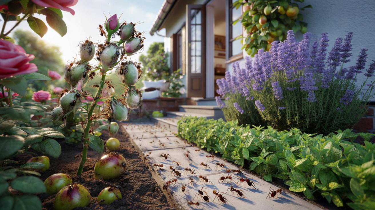 Posadzisz te rośliny, a mrówki opanują ogród i dom