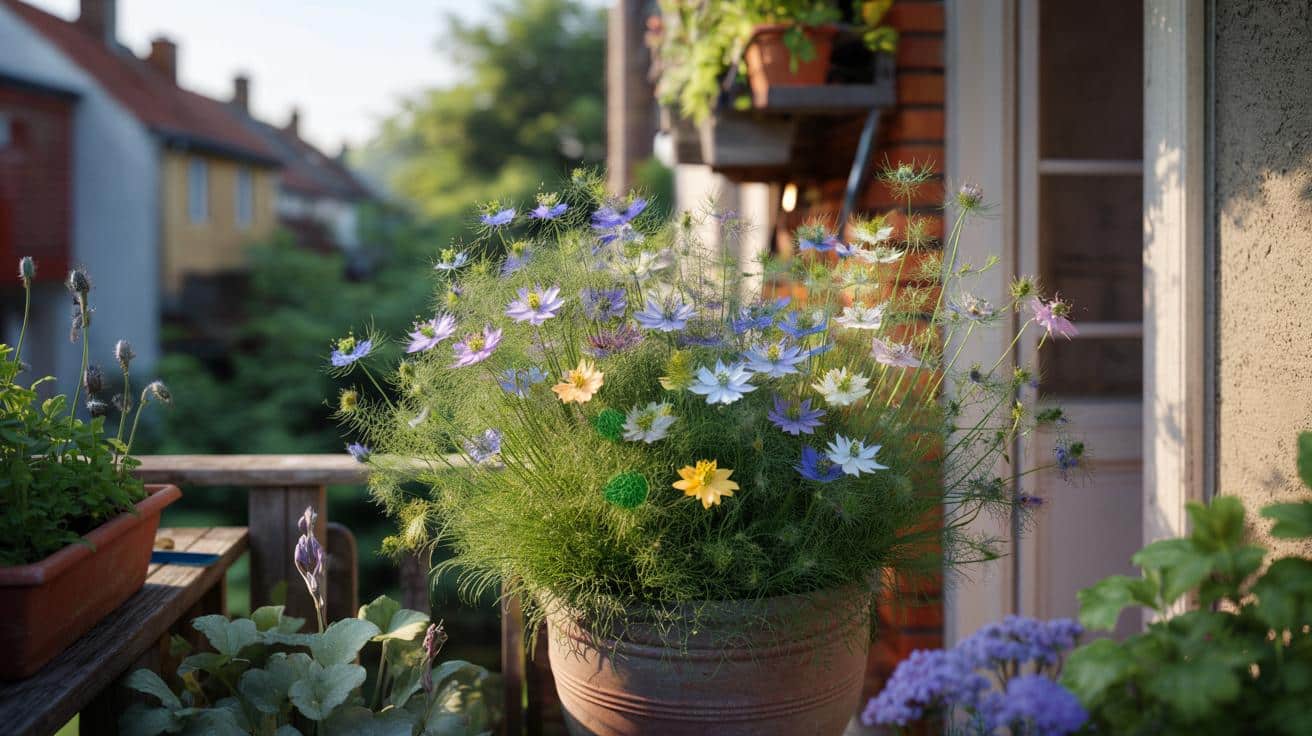 Posiej tę jedną „pierzastą” roślinę już teraz, a balkon i ogród wybuchną kolorem aż do jesieni