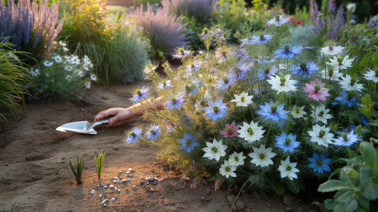 Posiej tę jedną roślinę w marcu, a ogród sam zakwitnie aż do jesieni