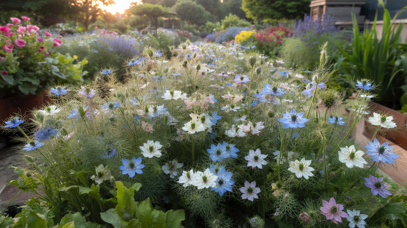 Posiej tę jedną roślinę w marcu, a rabata zakwitnie aż do jesieni