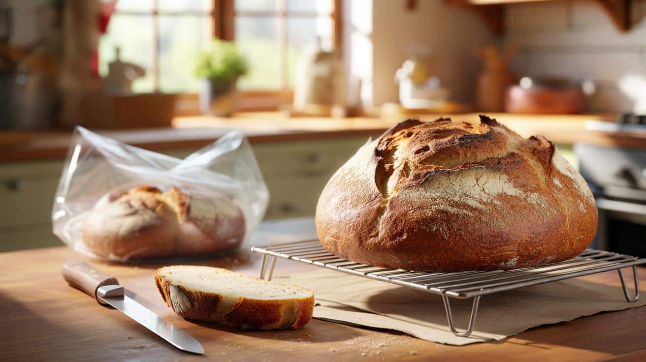 Postaw chleb na kratce zamiast w torbie a skórka zostaje chrupiąca przez dwa dni dłużej