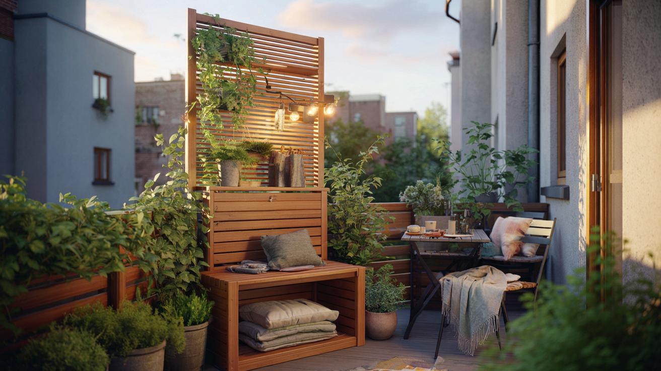 Pożegnaj wścibskich sąsiadów: sprytny trik z IKEA zmienia mały ogród