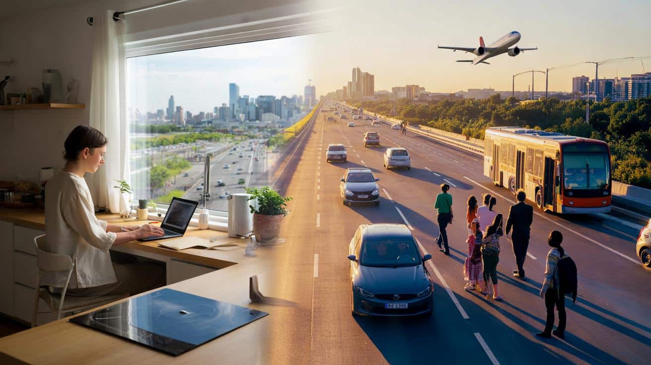 Praca zdalna, wolniejsze auta i mniej lotów: 10 sposobów na cięcie zużycia ropy