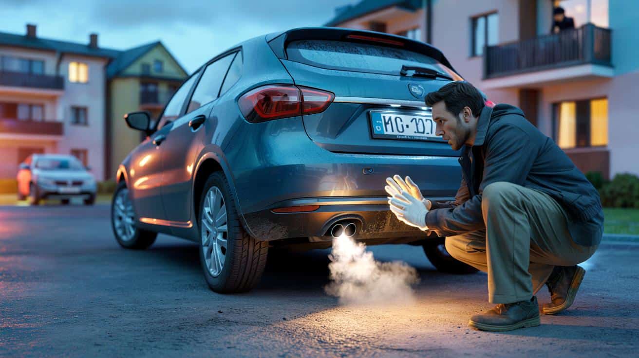 Prosty sposób pozwala szybko sprawdzić, czy auto ma problem z układem wydechowym