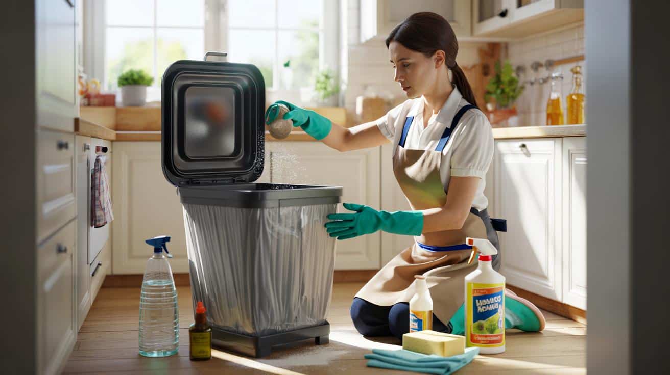 Profesjonalna sprzątaczka wyjaśnia jak szybko usunąć zapach z kosza na śmieci