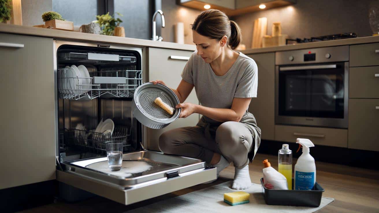 Profesjonalna sprzątaczka zdradza jak czyści zmywarkę raz w miesiącu żeby działała jak nowa