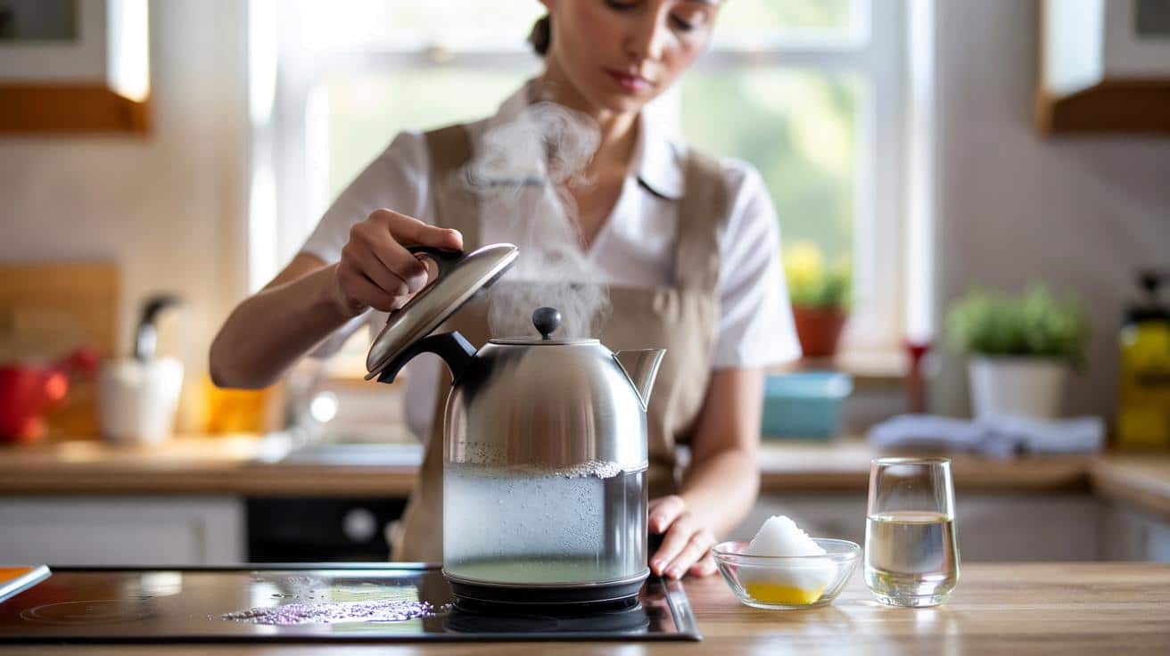 Profesjonalna sprzątaczka zdradza trik który usuwa kamień z czajnika w kilka minut