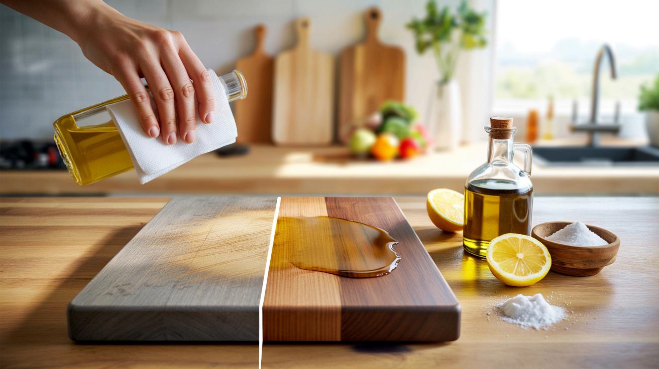 Prosta sztuczka z kuchni uratuje zniszczone deski do krojenia