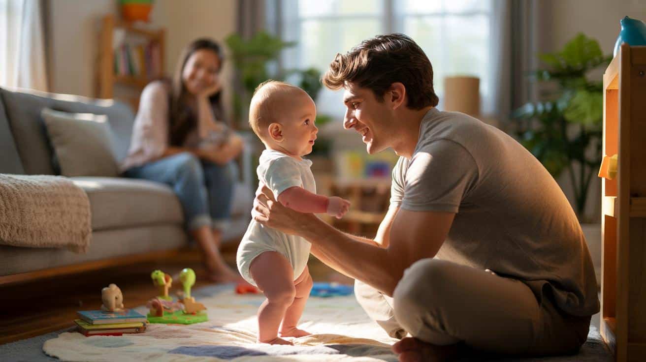 Proste gesty taty w pierwszym roku życia dziecka, które wspierają jego zdrowie na lata
