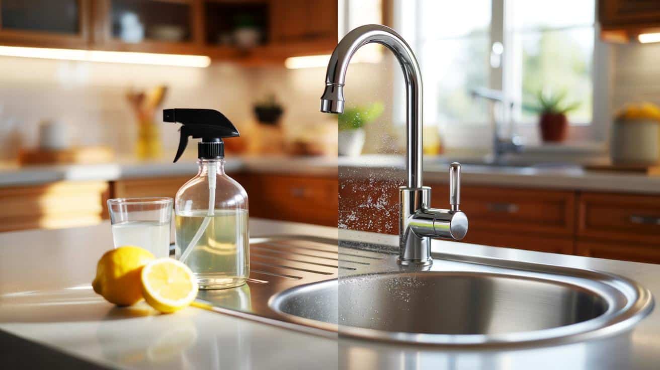 Prosty babciny trik na kamień w zlewie i na kranie. Bez szorowania