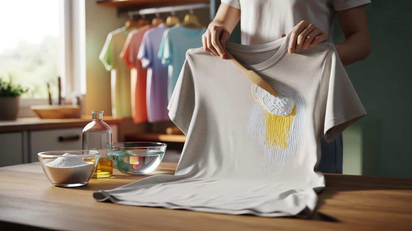 Prosty sposób na usunięcie plam z potu z ulubionych koszulek