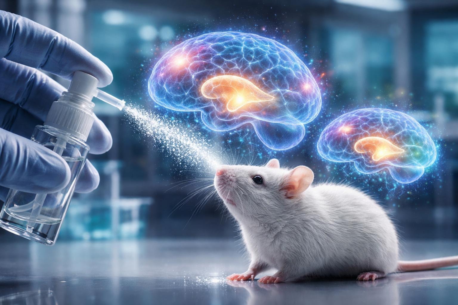 Prosty spray do nosa przywrócił pamięć starym myszom. Szansa dla ludzkiego mózgu?