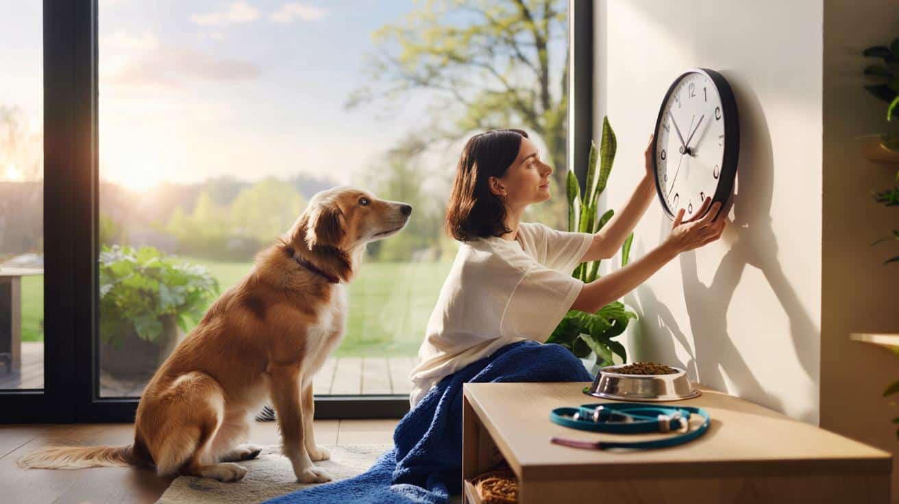 Prosty trik, który przygotuje psa na wiosenną zmianę czasu