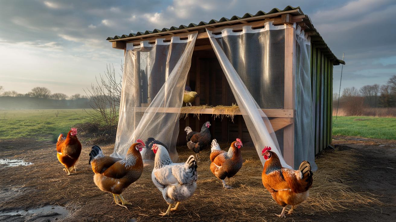 Prosty trik na kwiecień: zasłoń kurnik i odmienisz życie kur