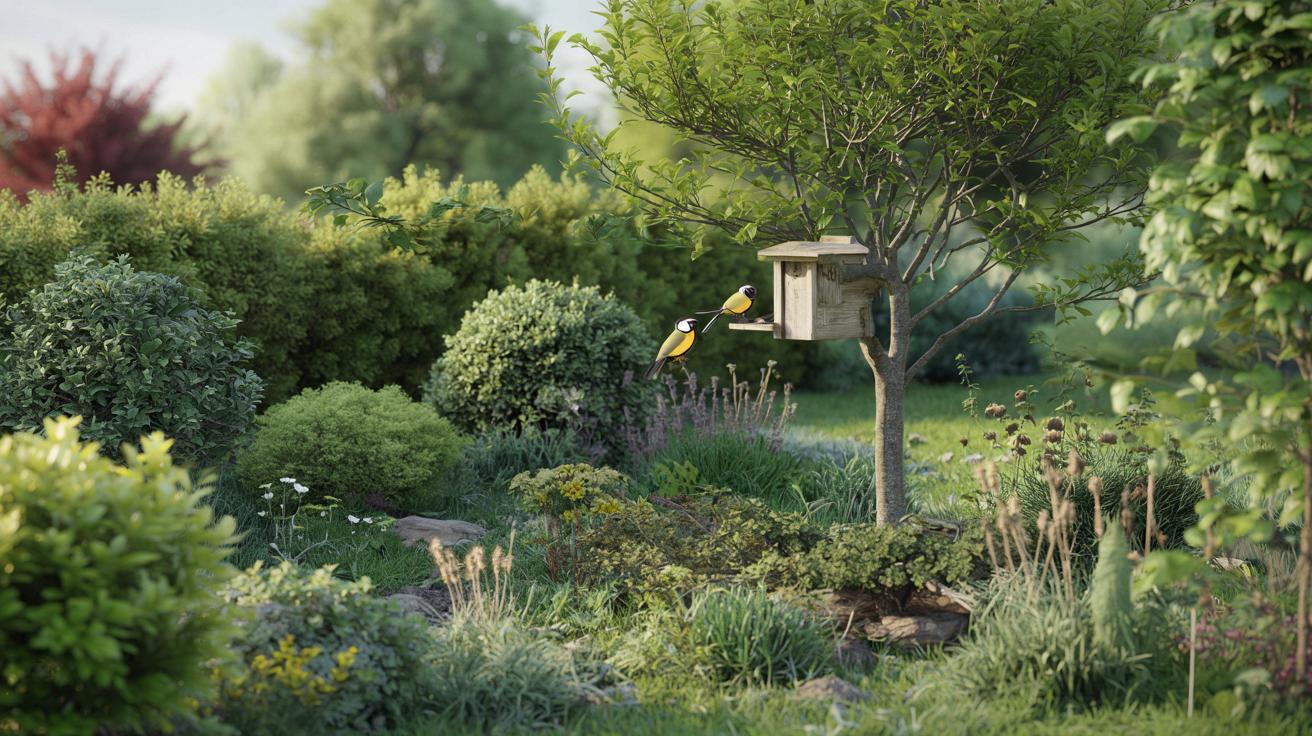 Prosty trik na wiosnę: jak ściągnąć sikorki do ogrodu bez dokarmiania