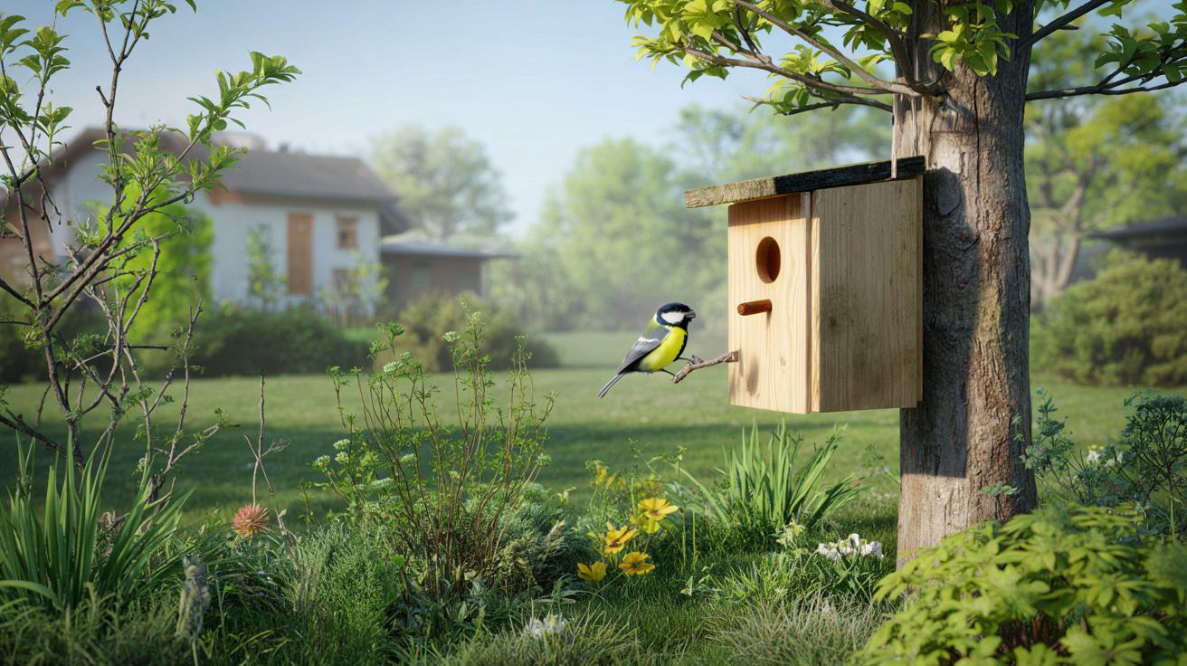 Prosty trik na wiosnę: jeden element w ogrodzie ratuje życie sikor