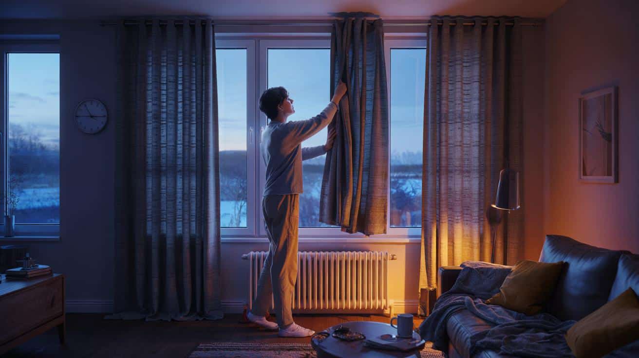 Prosty trik o 19:45. Zasłoń okna i płacisz mniej za ogrzewanie