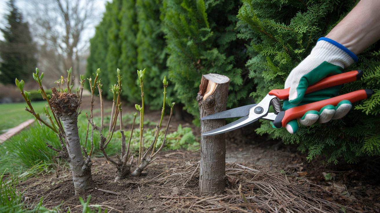 Prosty trik ogrodników: zasada 1/3, która zagęści krzewy zimozielone