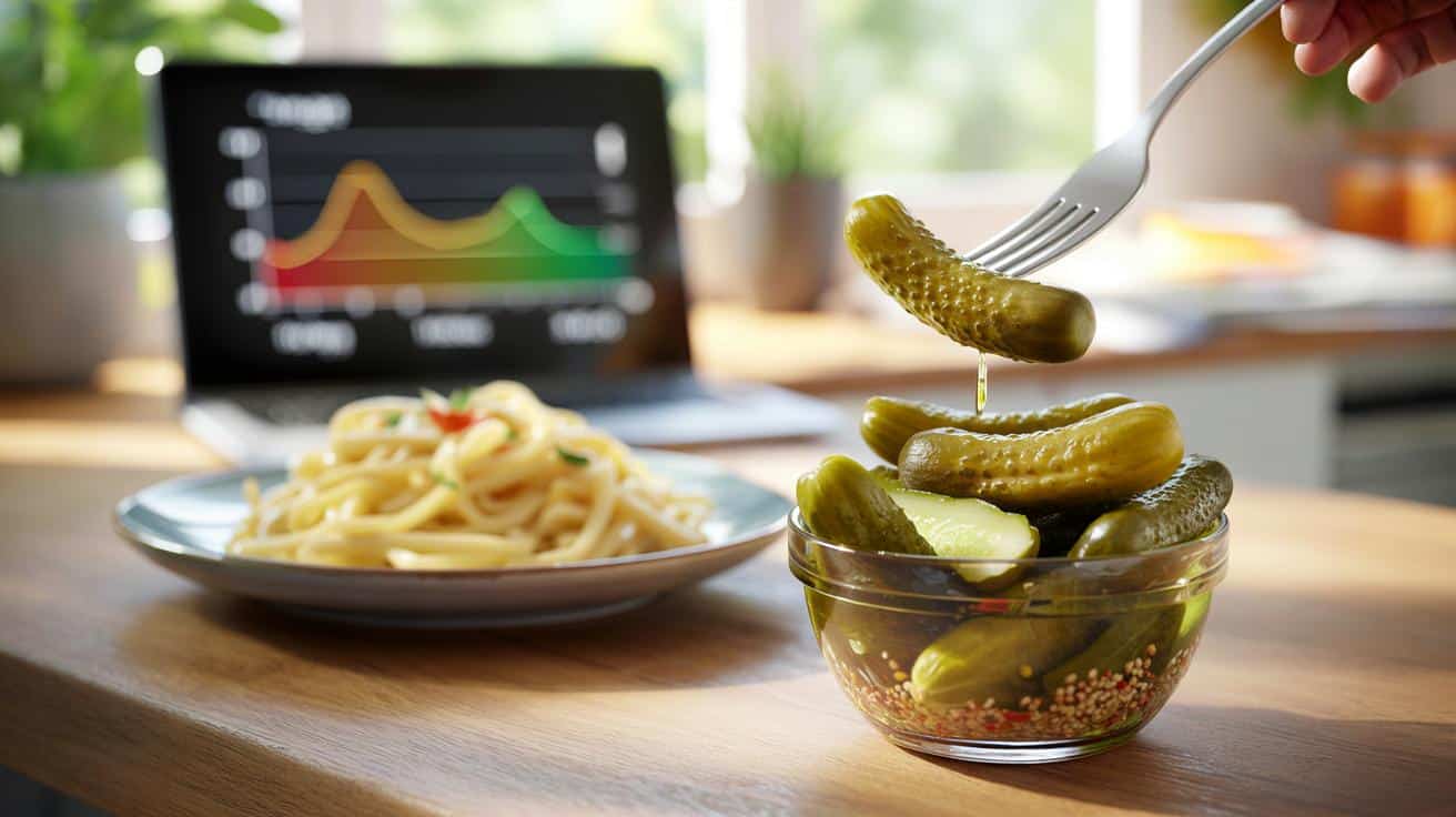 Prosty trik przed makaronem: ten kiszony dodatek łagodzi skoki cukru