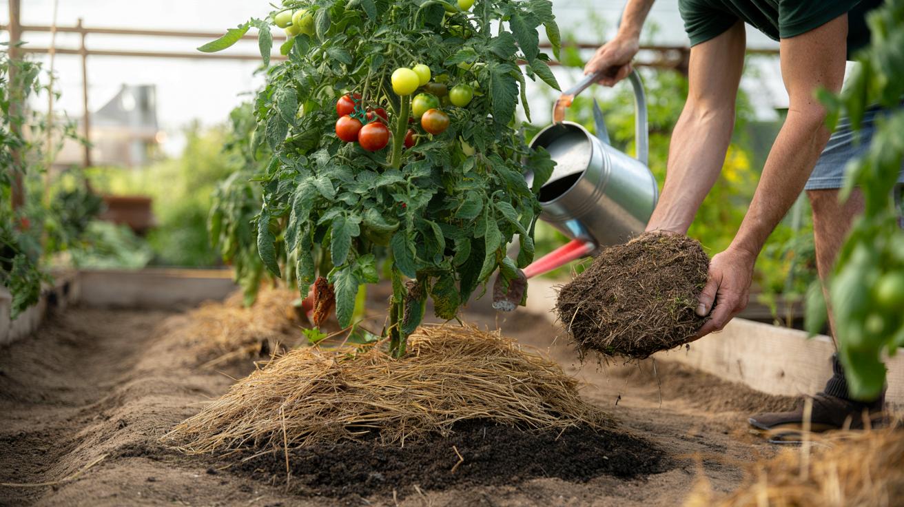 Prosty trik przed podlewaniem, dzięki któremu pomidory rosną zdrowiej