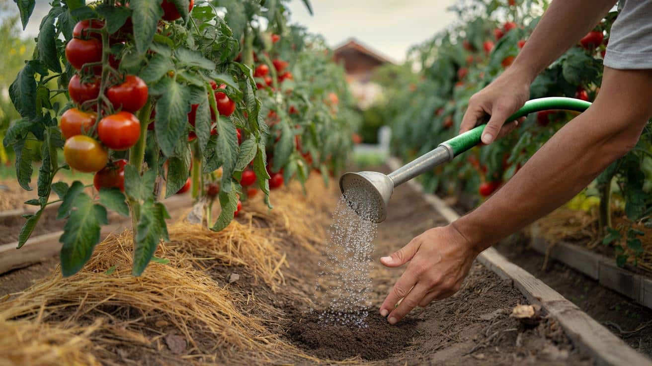 Prosty trik przed podlewaniem sprawi, że pomidory będą silniejsze i zdrowsze